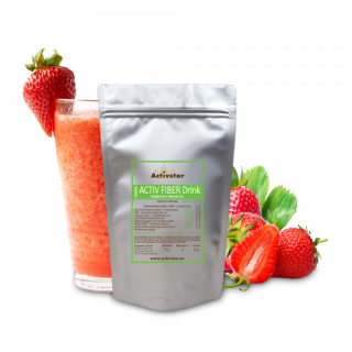 ACTIV FIBER DRINK Jahoda 91 g.